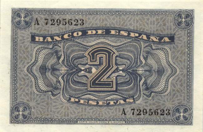 2 Pesetas 1937